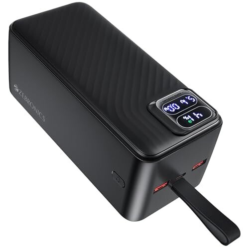 ZEBRONICS EnergiPOD 50R1 Power Bank, 50000 mAh, 22.5W, PD 3.0 Type C