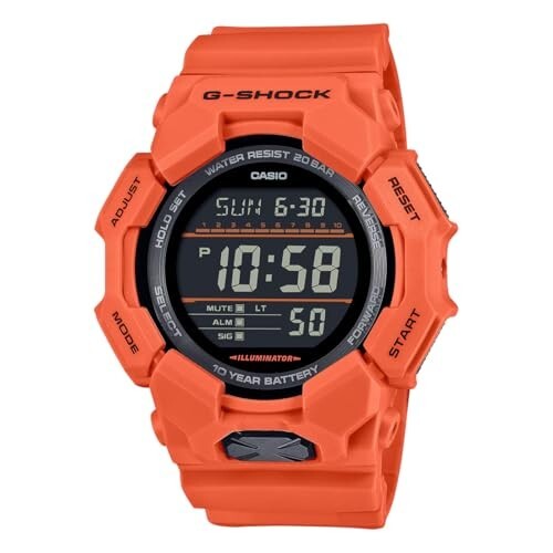 Casio G-Shock GD-010-4DR Digital Black Dial Men (G1606)