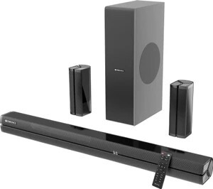 ZEBRONICS Juke Bar 801, Dual Rear Satellites, 3 Drivers, BT.v 5.3...more