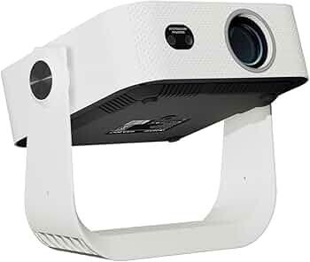WZATCO Yuva Bolt, Fully Automatic, Smart Home Projector, Native 1080P, White