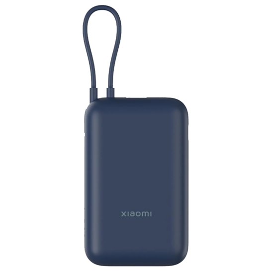 Xiaomi Pocket 10000 mAh 22.5W Fast Charging Power Bank (2 Type A & 1 Type C Ports, Quick Charge 3.0, Blue)