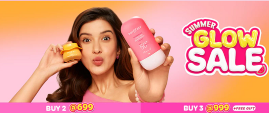 Dot & Key Summer Glow Sale - Buy 2 @699 & Buy 3 @999 + Free Gift