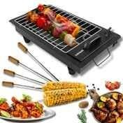 Zepto - Chefman 2-in-1 Barbeque Grill | 2000W Electric & Charcoal Grill with 4 Skewers & 1 Grill(location specific)