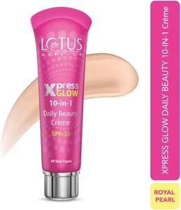LOTUS MAKE - UP TINTED CC CREAM SPF 25 Foundation (Royal Pearl, 30 g