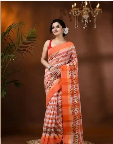 Myntra: Pure Cotton Sarees | Upto 88% OFF