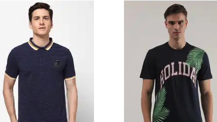 Lee, Wrangler Tees Minimum 80% Off