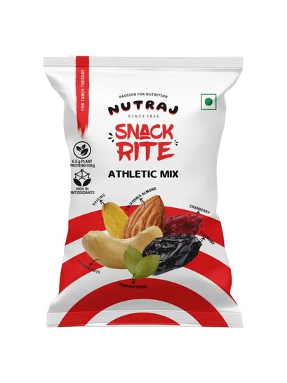 Zepto : Nutraj Snackrite Athletic Mix  25 g (Location Specific)