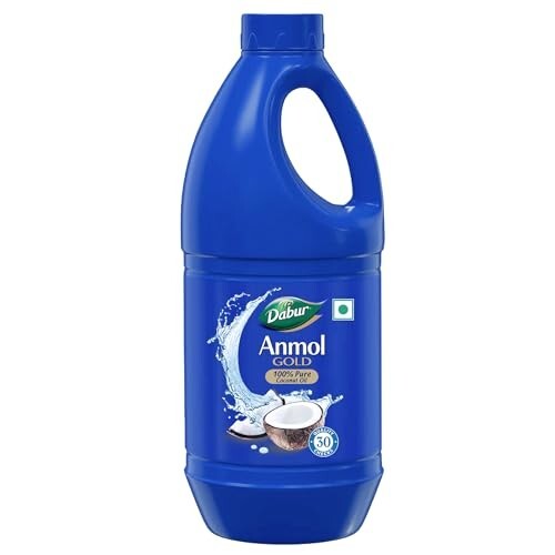 Amazon Now : Dabur Anmol Gold Pure Coconut Oil 900ml