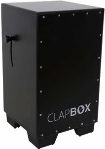 clapbox Adjustable Snare CB50- Oak Wood, Black Cajons