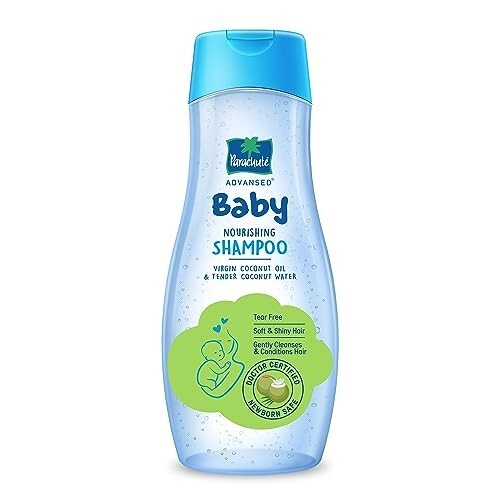 Parachute Advansed Baby Shampoo for Kids | Soft & Shiny Hair | 410ml