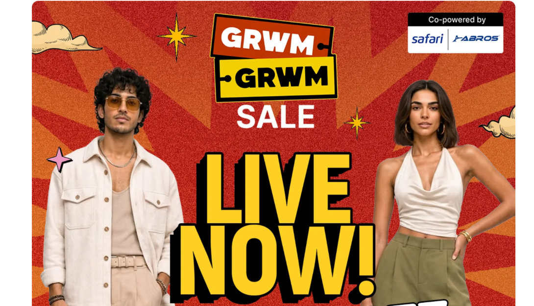 Flipkart GRWM (End of Season) Sale 2026: Upto 80% off on Top Fashion Brands