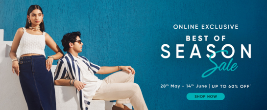 Pantaloons - Best Of Season Sale - Up To 60% Off + Extra 20% Off 