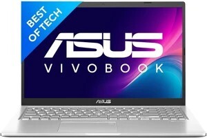 ASUS VivoBook 15 Intel Core i3 10th Gen 1005G1 - (8 GB/512 GB SSD/Windows 11 Home) X515JA-BQ322WS Thin and Light Laptop (15.6 Inch, Transparent Silver, 1.80 kg, With MS Office)