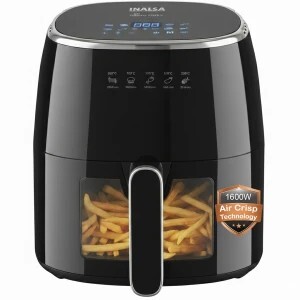 Inalsa Tasty fry DW5.5 | Visible Window & Internal Light with Sma...more