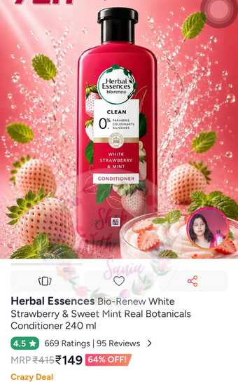 Herbal essence conditioner at just 149₹