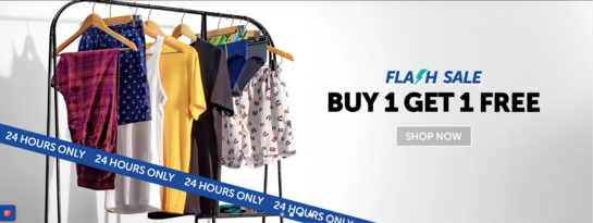 XYXX Crew - Pay Day Sale Flash Sale - BUY 1 GET 1 FREE