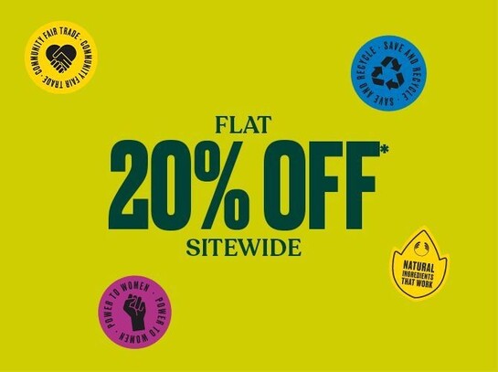Thebodyshop - Celebrate the 6.6 Anniversary Sale with FLAT 20% OFF SITEWIDE | Birthday Gift from us to You