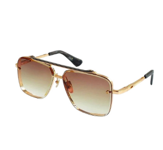 SPADEACES Men Square UV Protected Lens Sunglasses GOLD BROWN ROCK SQUARE_g