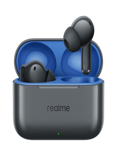 Realme T200 Hi Res With 32dB ANC IP55 Bluetooth Earbuds - Headphones 