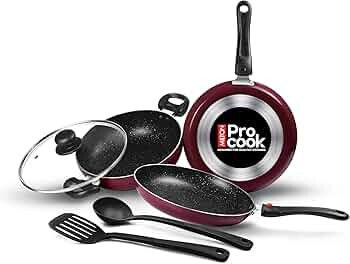 Milton Pro Cook Kitchen Pride Non-Stick Cookware Set of 5 |