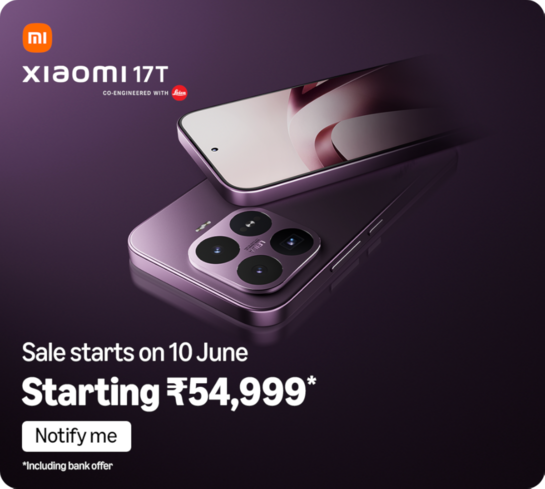 [Upcoming] Xiomi 17T Starting at ₹54,999 Sale on 10th June