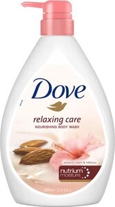 DOVE Relaxing Almond Cream Body Wash with Hibiscus for Smooth Ski...more