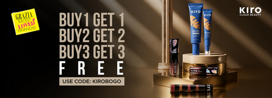 Kirobeauty - Buy more save more. Buy 1 Get 1 Free. Buy 2 Get 2 Free. Use code: KIROBOGO