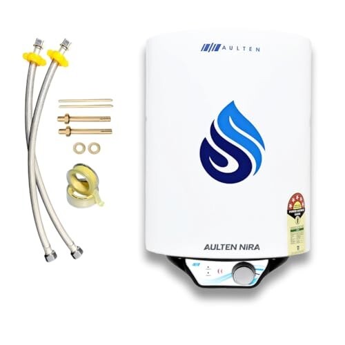 Aulten 25L 2000W Storage Water Heater (Geyser) with Glassline Tank