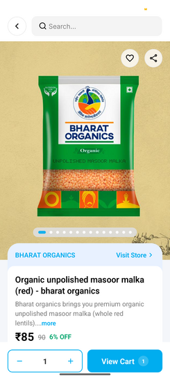 Masoor Malka 500gm