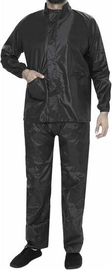 BENAVJI Men’s Waterproof Rain Wear Combo | Hooded Raincoat Suit with Pants for Riding