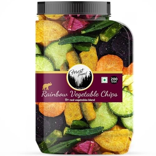 Forest Found Rainbow Vegetable Chips 200 gm [25% coupon discount]