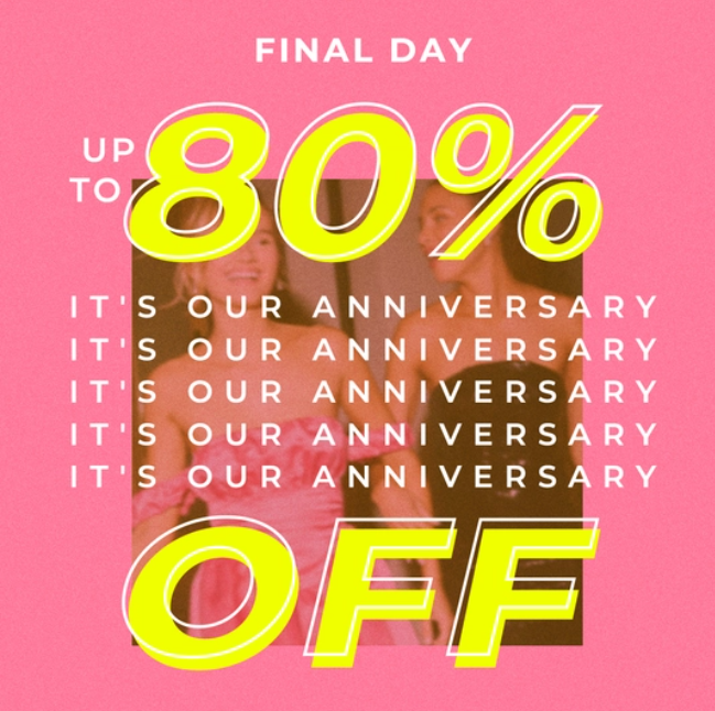 Savana - It's Our Anniversary - Up To 80% Off 