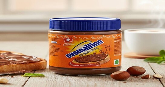 OVOMALTINE Crunchy Cream Spread with Malted Crunchy Pieces and Cocoa 