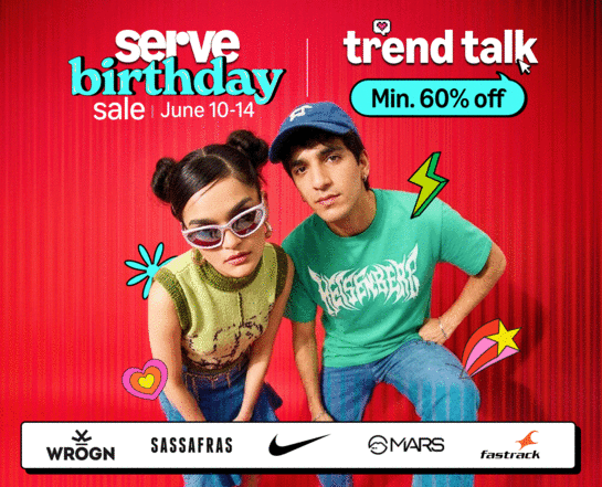 Amazon Serve Birthday Sale (june 10-14)