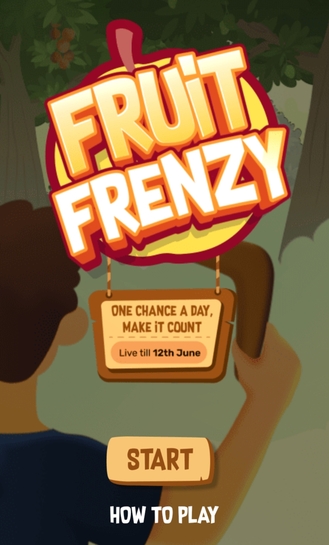 Bigbasket - Fruit Frenzy Game [Chance to Win 50% off upto 75 on Fruits]