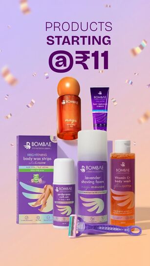 Bombae 11:11 Sale - Get Bombae products starting from ₹11 (Free Shipping on orders above ₹399)