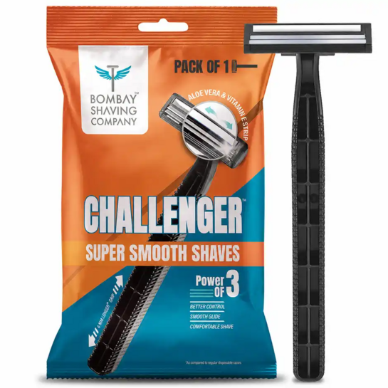 Zepto : Bombay Shaving Company Challenger Super Smooth Razor Green 1 Pc