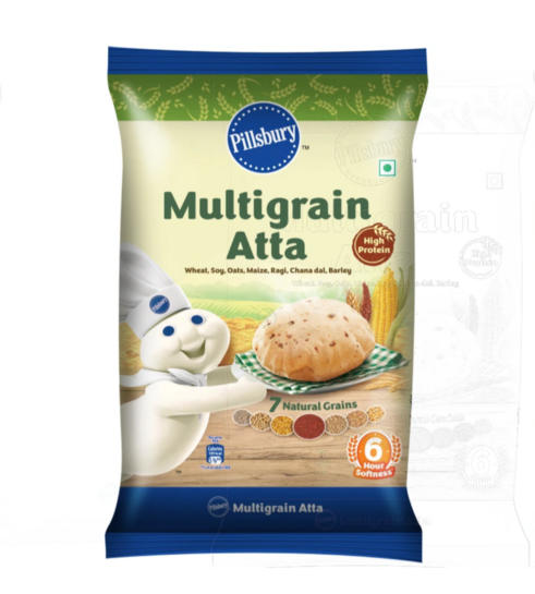 Flipkart Minutes - Pillsbury Atta with Multigrains 5kg(location specific)