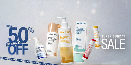 Wishcare - Super Sunday Sale | Upto 50% off 