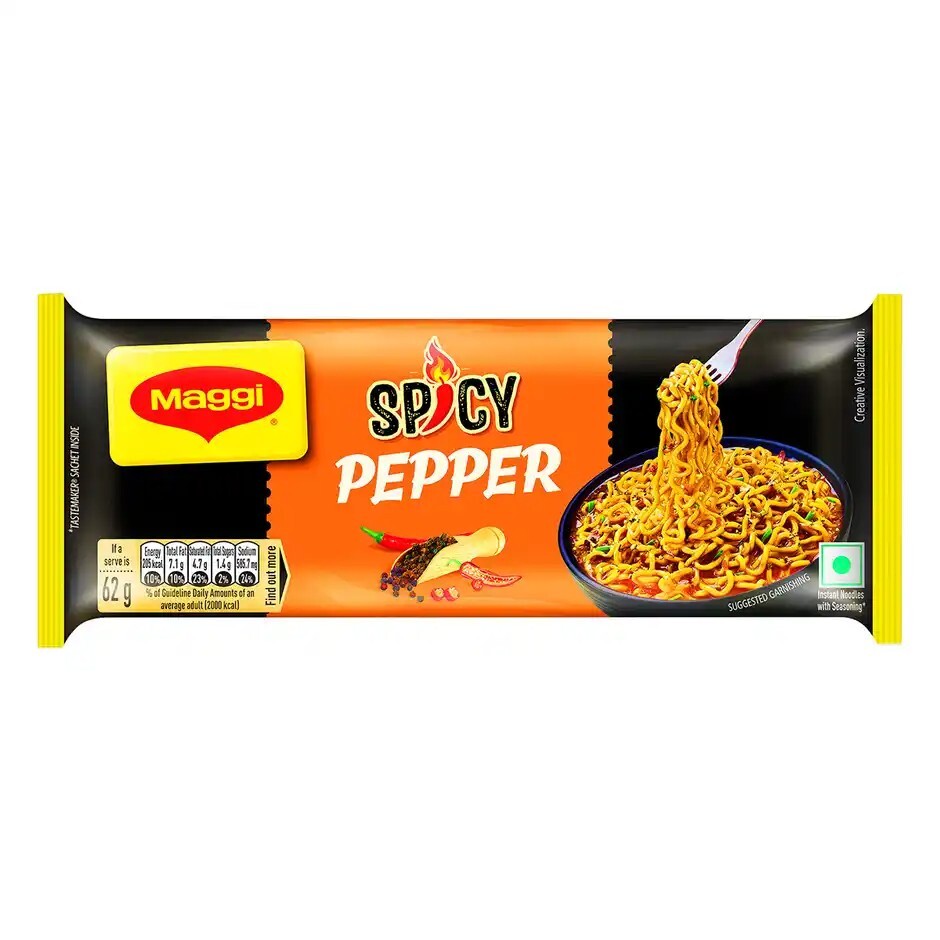 Zepto : MAGGI Spicy Pepper Noodles 248g (Location Specific)