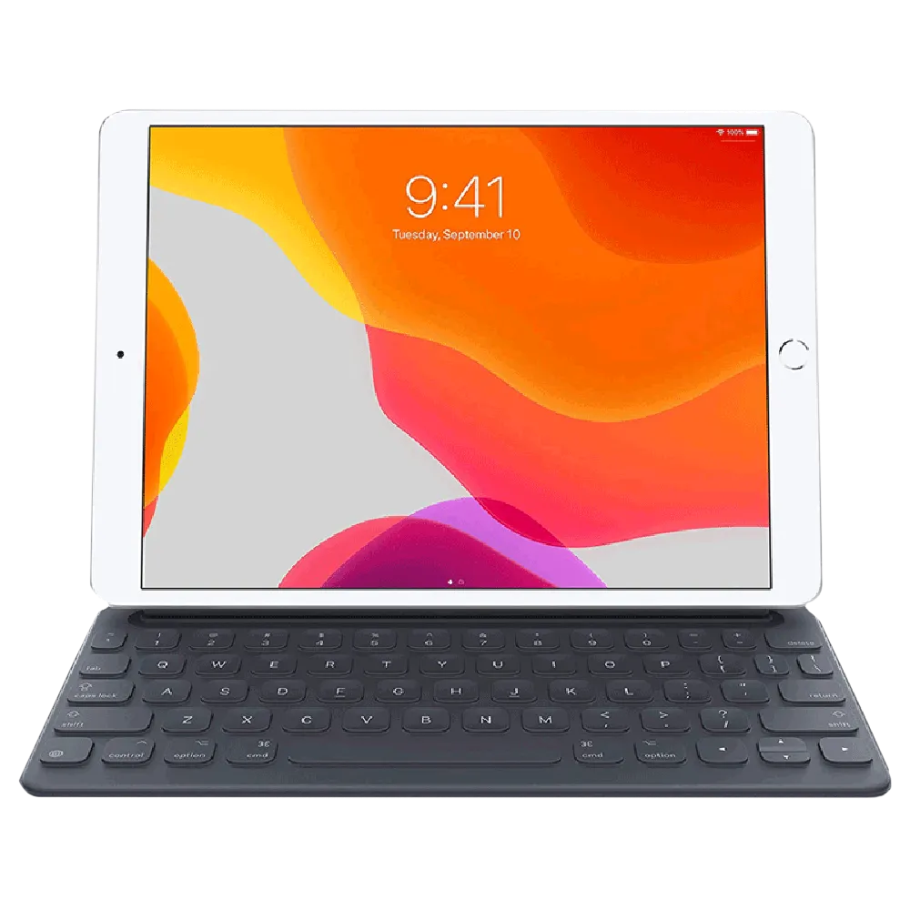 Apple Bluetooth Smart Keyboard for iPad Pro 10.5 Inch, iPad (7th, 8th & 9th Gen) & iPad Air (3rd Gen) (Smart Connector, Black)