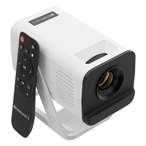Zebronics Android Smart LED Projector, 4K UHD Support (Pixaplay 35 ...