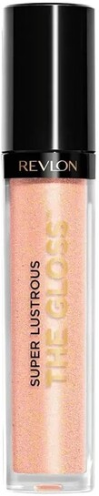 Revlon Super Lustrous Lip Gloss, Non-Sticky, Hydrating, High Shine Finish, 255 Sandstorm, 0.13 oz