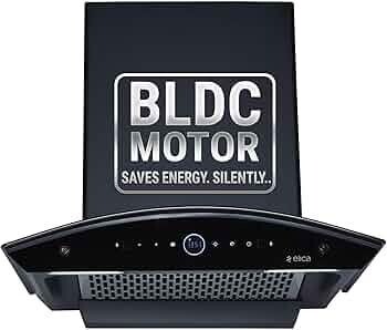 [Coupon + HDFC CC EMI ] Elica 60cm BLDC Filterless AutoClean Kitchen Chimney 1600 m³/hr – Black (PRO PLUS FL BLDC HAC LTW 60)