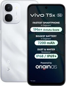 vivo T5x 5G (Star Silver, 128 GB) (6 GB RAM)