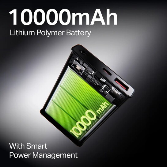 boAt 10000 mAh 22.5 W Compact Pocket Size Power Bank (Emerald Gre...more