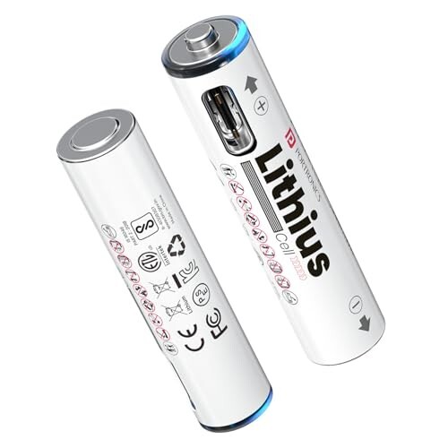 Portronics AAA Lithius Type C Rechargeable Batteries