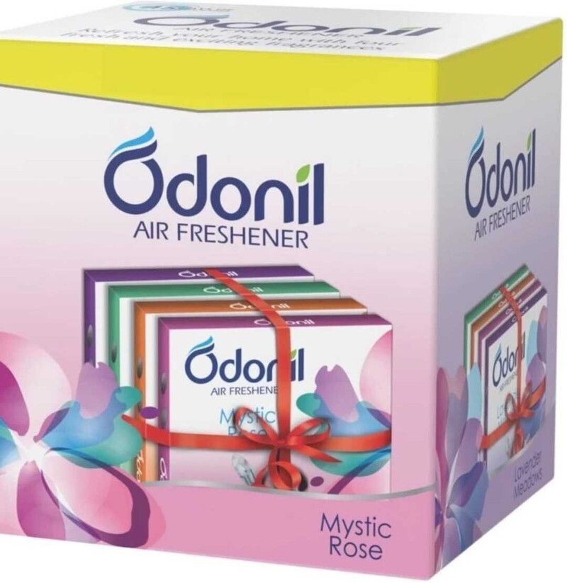 Odonil Fragrance Blocks (Pack of 4) | Fresh Floral Scents