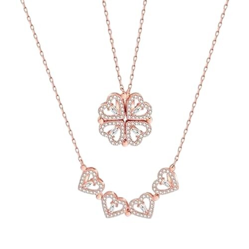 SALTY Anti Tarnish Pendant Necklace for Women | Stylish Locket Neck Chain 