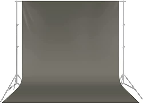 Hanumex® 8 x 10.5 FT Grey Backdrop Background for Photography Backdrop, Photoshoot Background,Video Production, Home Decoration, Weddings, Newborns, Product Photography, Screen Video Recording